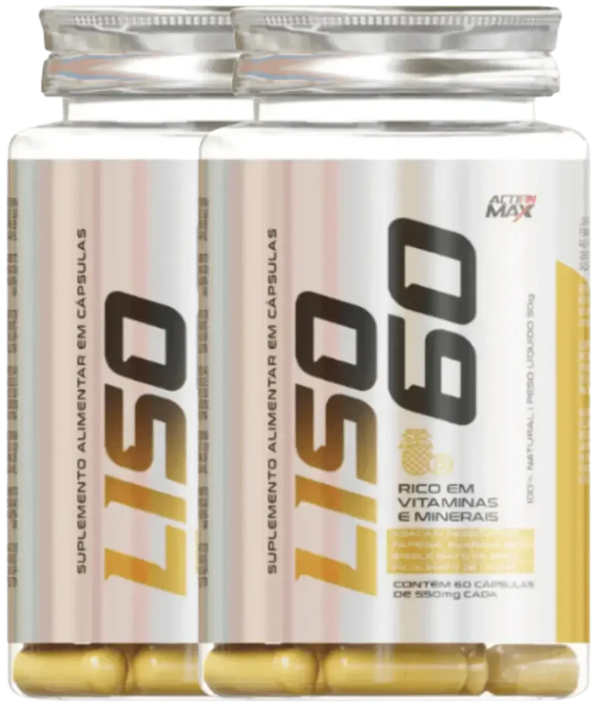 dois potes de liso 60